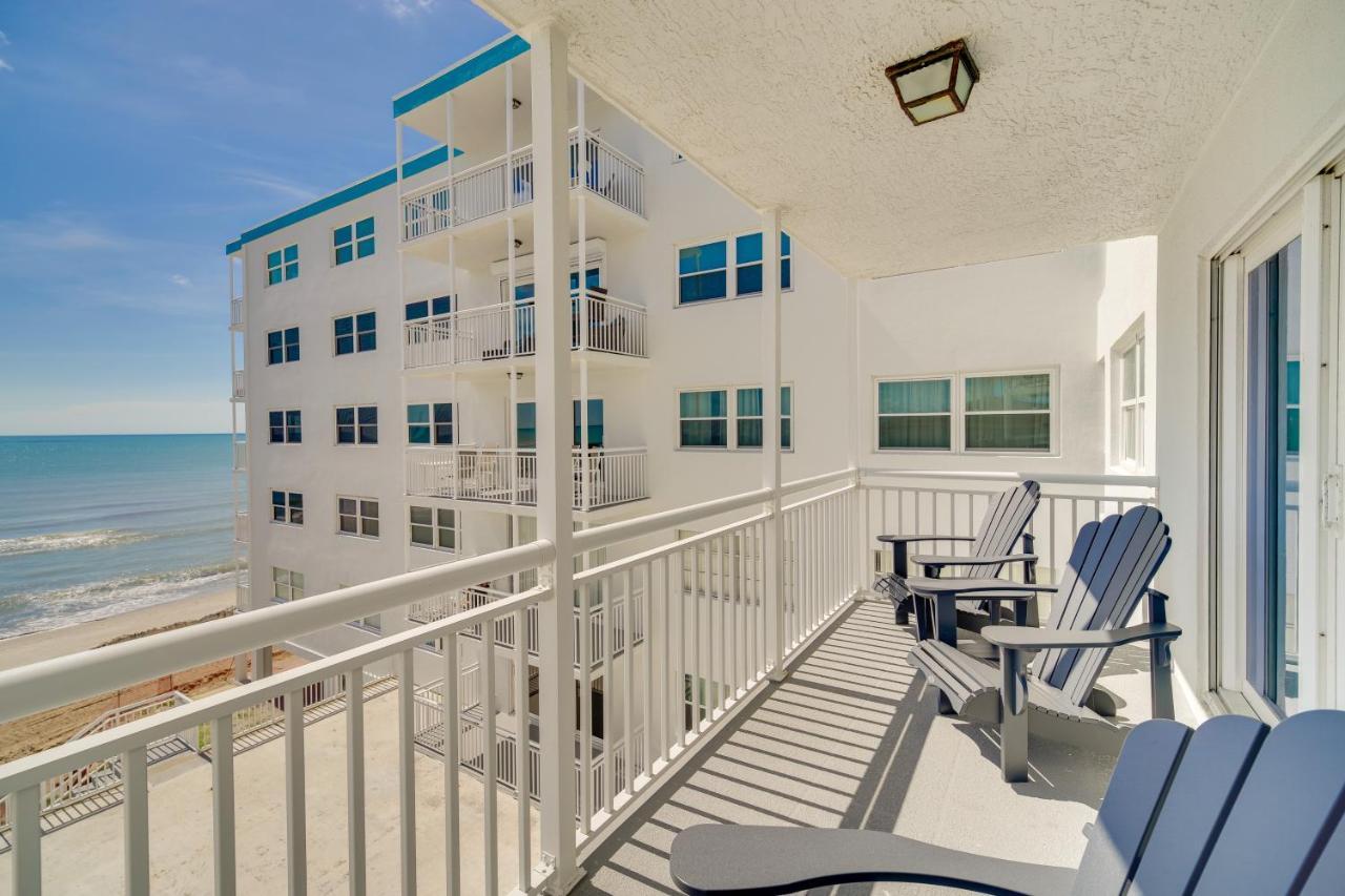 Oceanfront Satellite Beach Condo With Balcony, Views 외부 사진